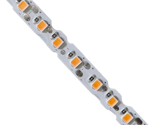 LUMSET® S Type LED Strip – 120 LEDsm DC125V Cuttable Every 1 LEDs 6mm Width 7.2Wm 10mm Cuttable CRI 80 10m Roll