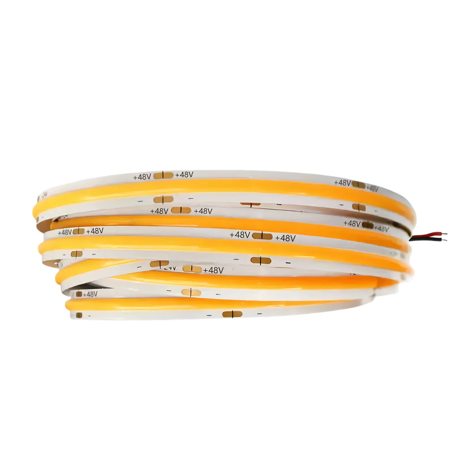 LUMSET® 48V COB LED Strip – 480 LEDs:m, 8mm Width, 8W:m, 20m Single End Power, 2700K:3000K:4000K:6500K, CRI 90+, Single Row, Panelized