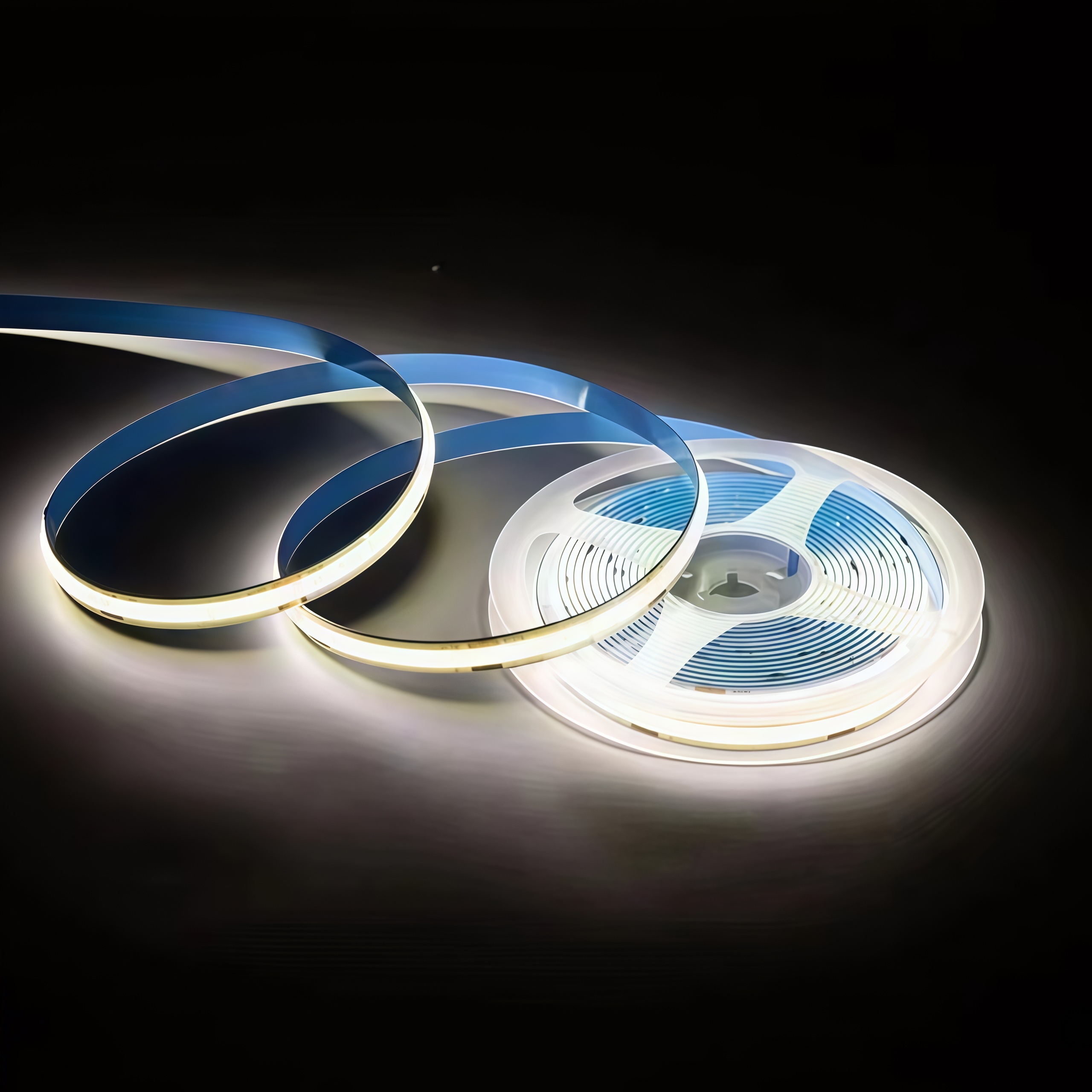 LUMSET® COB LED Strip 320LEDs:m – 12V:24V | 2700K–6500K | CRI90+ | 8mm | 8W:m | 5m Roll (Non panelized)
