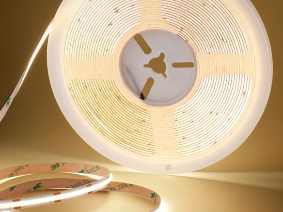 LUMSET® COB LED Strip 320LEDs:m – 12V:24V | 2700K–6500K | CRI90+ | 8mm | 8W:m | 5m Roll (Panelized)