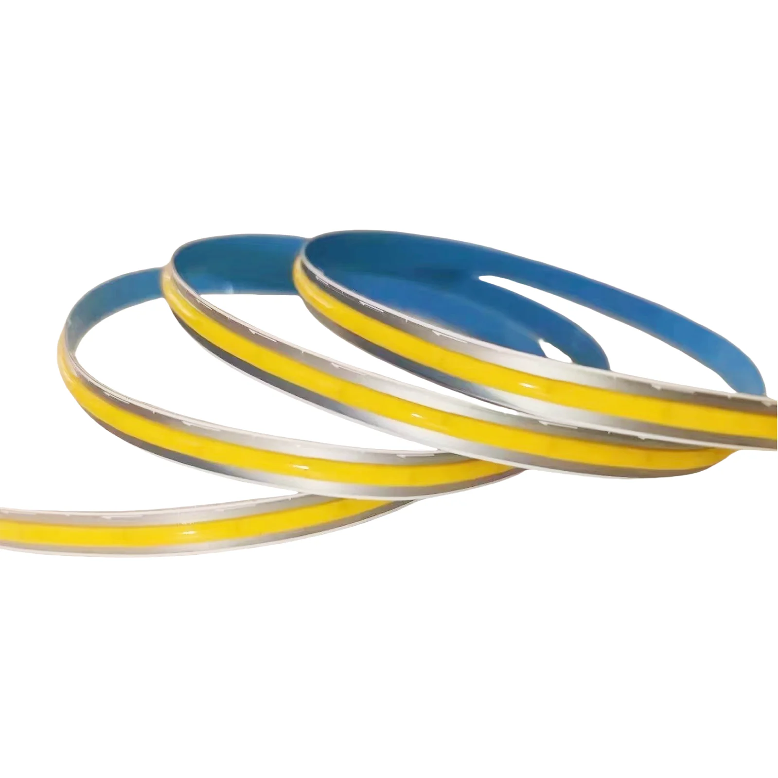 LUMSET® COB LED Strip – 320 LEDs:m, 12V, 6.6mm Width, 7W:m, 3000K:4000K:6500K, Solder Free, Freely Cuttable, 5m Roll for Cabinet Lighting (Non Panelized)