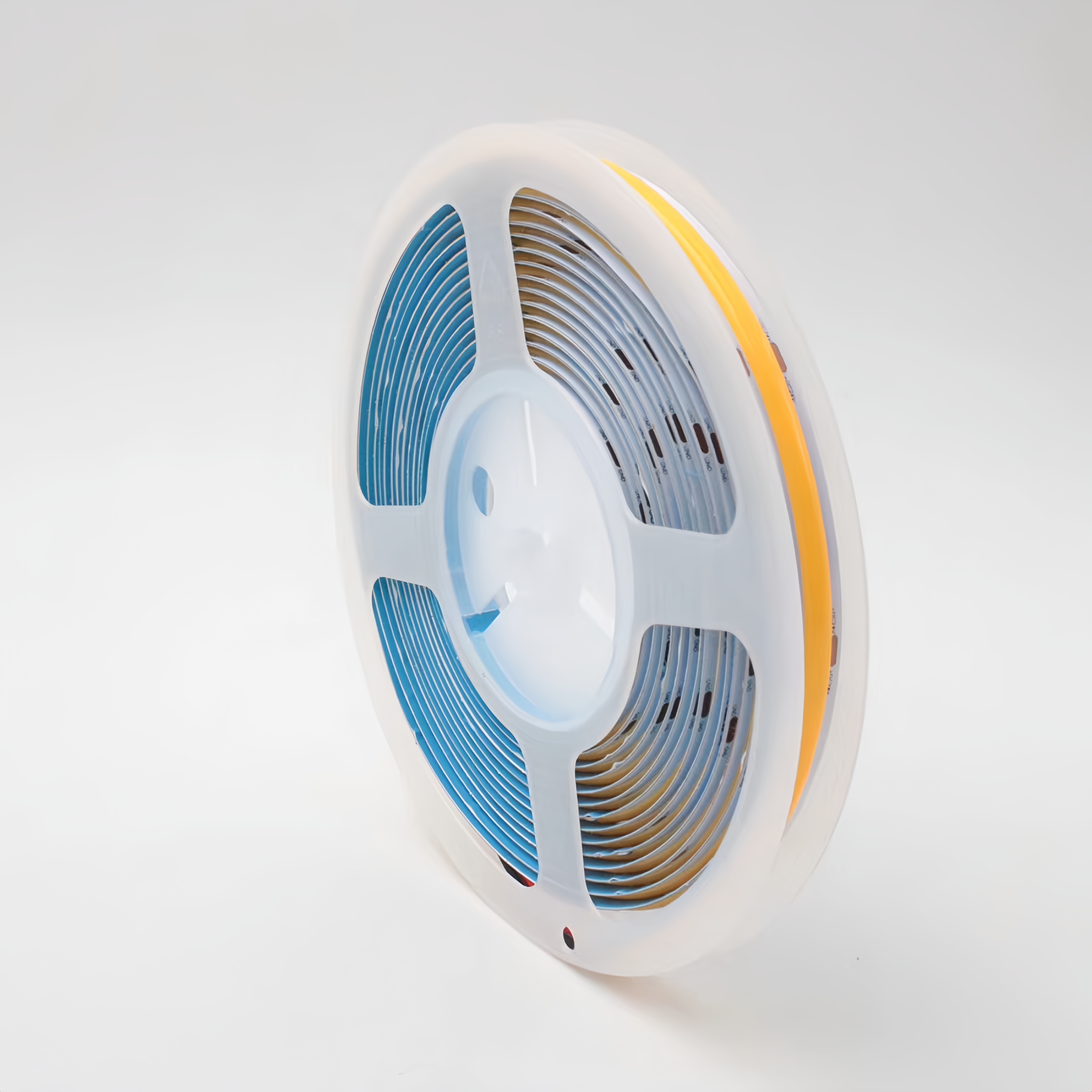 LUMSET® COB LED Strip – 528 LEDs:m, 12V:24V, CRI 90+, 2700K–6500K, 10mm Width, 14W:m, 5m Roll (Panelized)