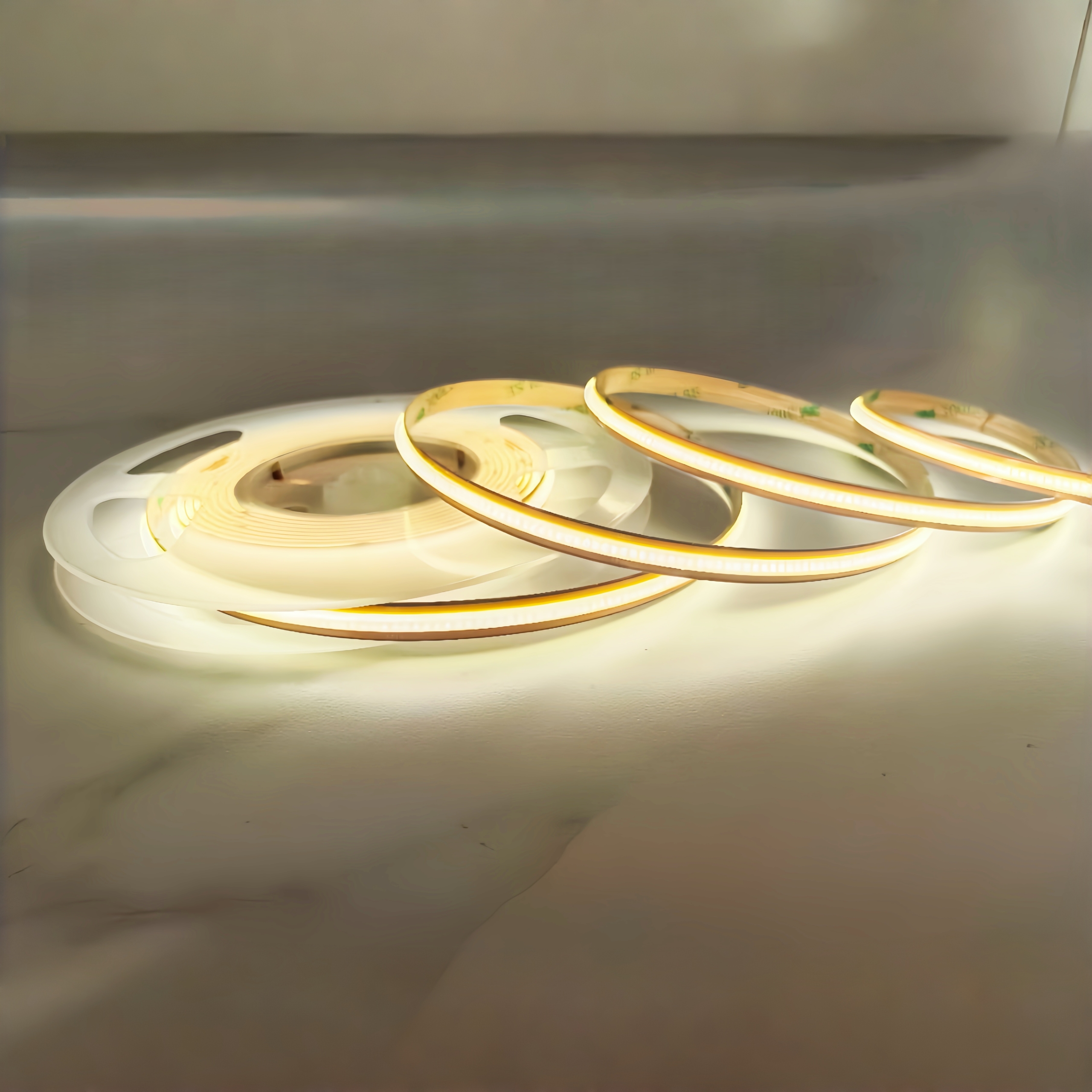 LUMSET® COB LED Strip – 528 LEDs:m, 12V:24V, CRI 90+, 2700K–6500K, 8mm Width, 13W:m, 5m Roll, Freely Cuttable (Panelized)
