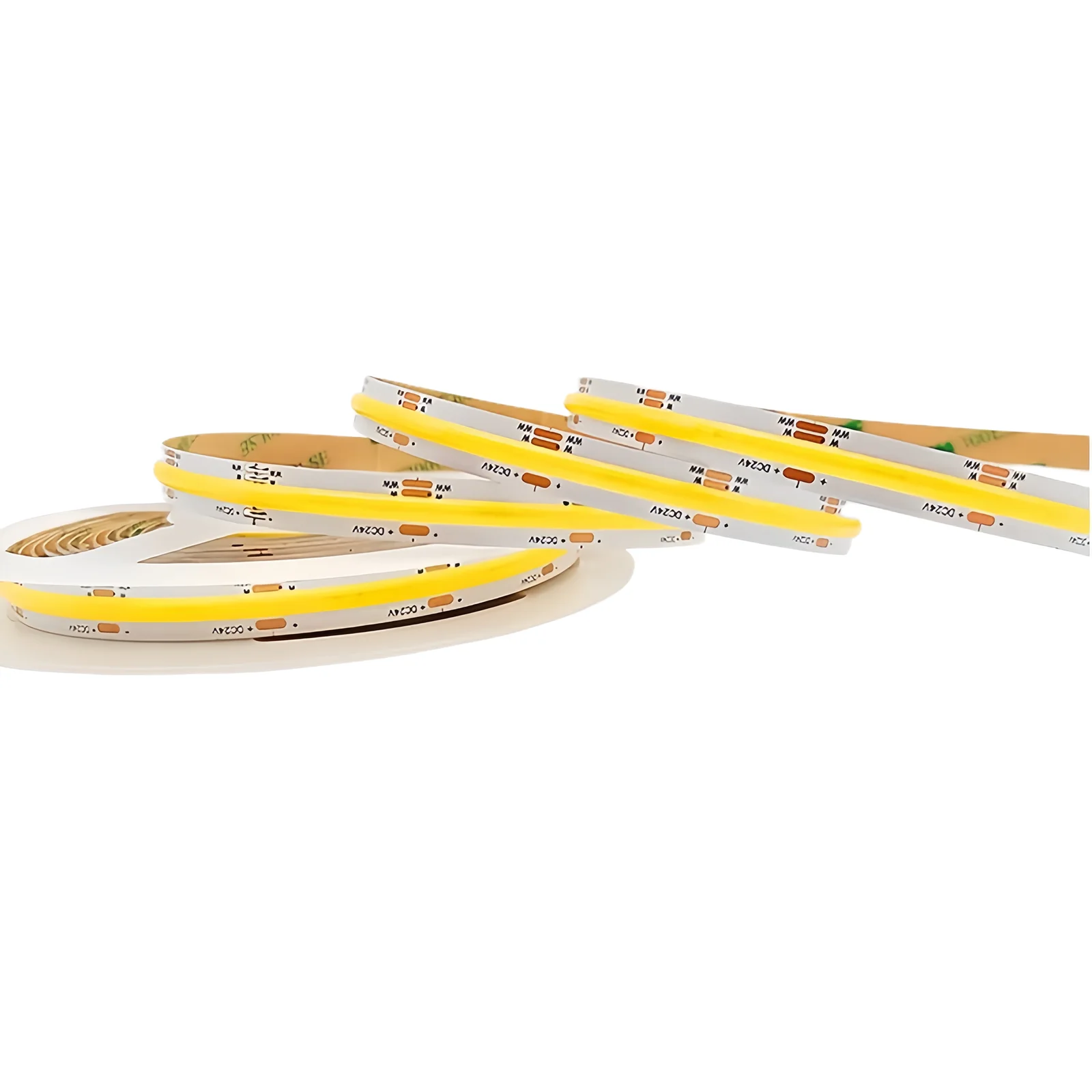 LUMSET® COB LED Strip – 608 LEDs:m, Dual CCT 2700K–6500K, 6+6W:m, 12V:24V, 3 Wire, 8mm Width, CRI90+, Panelized Design
