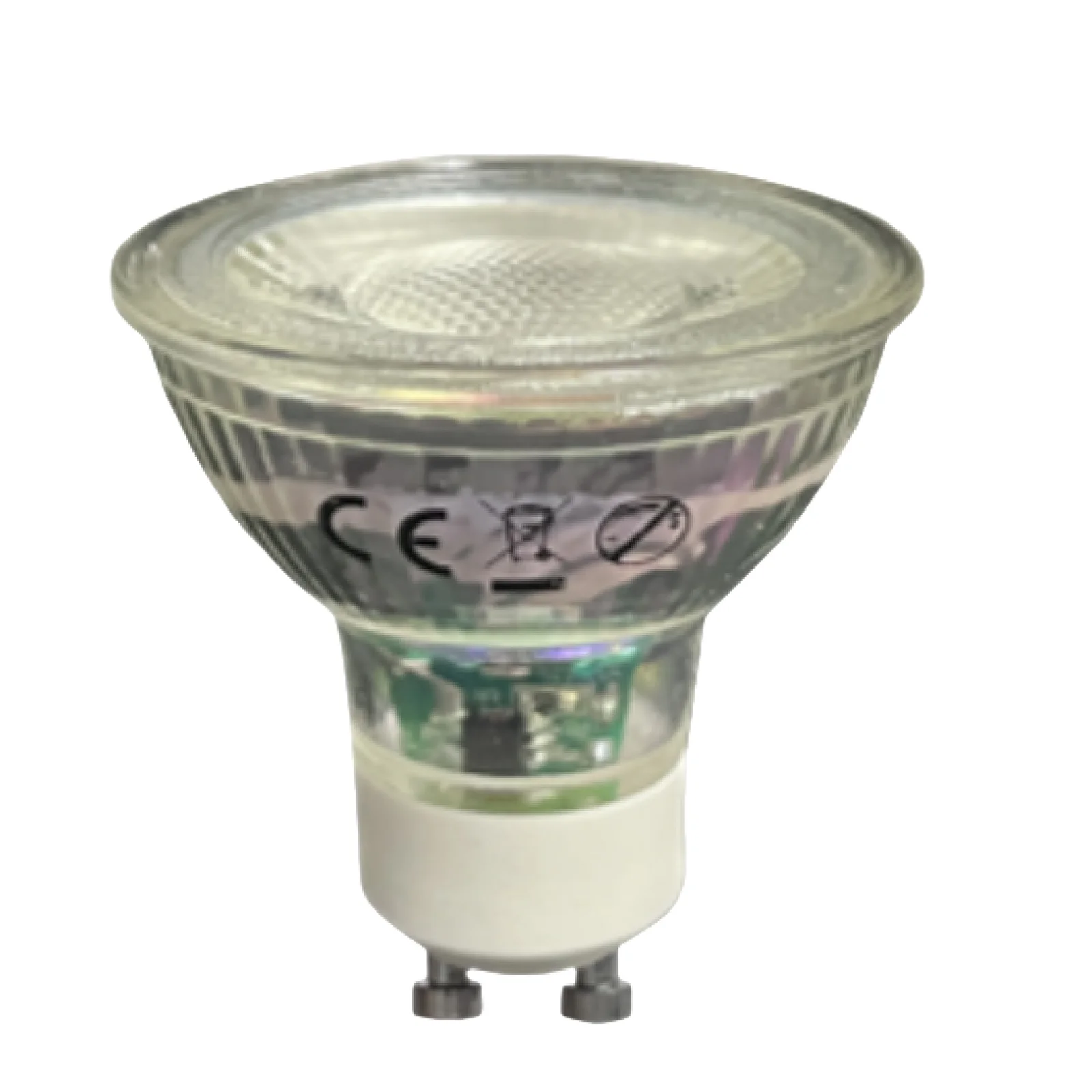 LUMSET® GU10 LED Spot Light – 5W:7W, AC175–265V, 2700K–6500K, CRI 80+, 550–770lm, 36°:60°:110° Beam, Glass Body, IC Driver