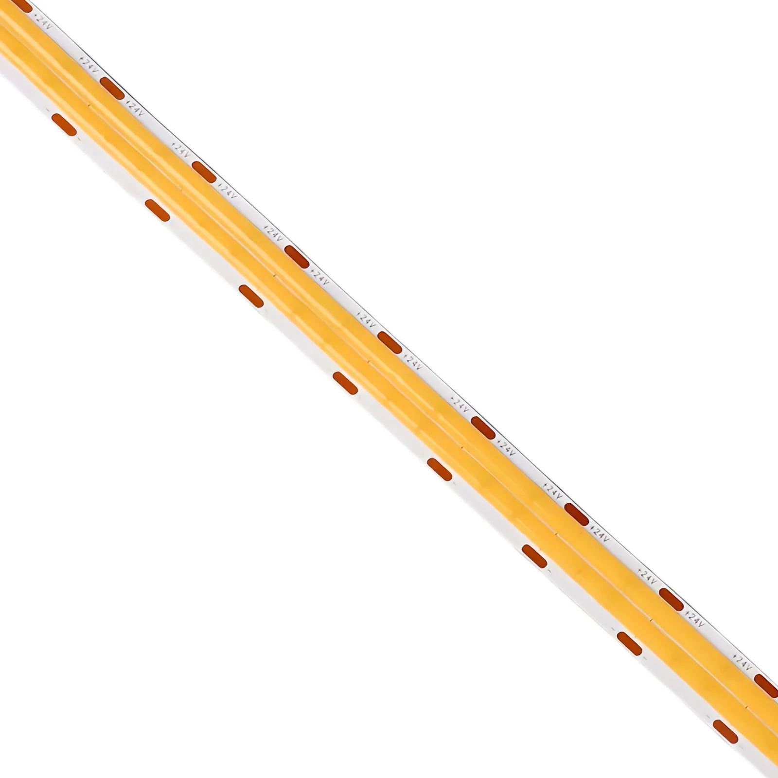 LUMSET® High Power COB LED Strip – 600 LEDs:m, 24V, 12mm Width, 24W:m, 2700K:3000K:4000K:6500K, CRI 90+, 5m Roll
