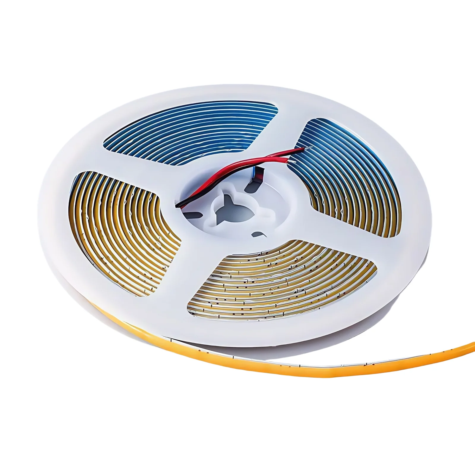 LUMSET® Ultra Narrow COB LED Strip – 400 LEDs:m, 12V:24V, 2.7mm:3mm Width, 7W:m, 2700K–6000K, CRI 90+, Non Panelized 5m Roll